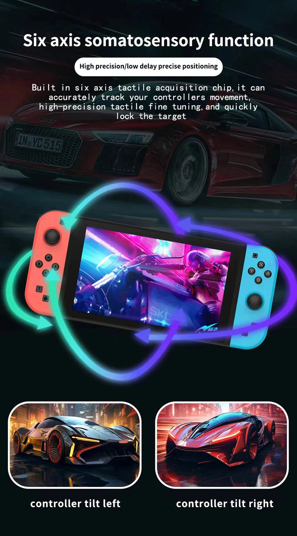Joycons voor de Nintendo switch