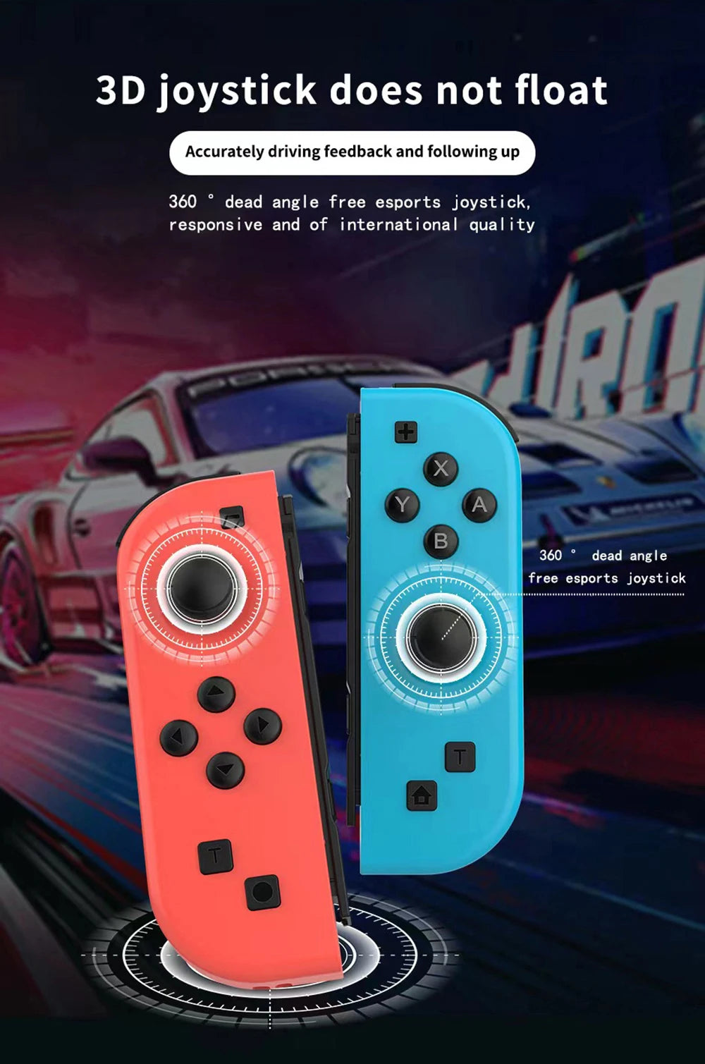 Joycons voor de Nintendo switch