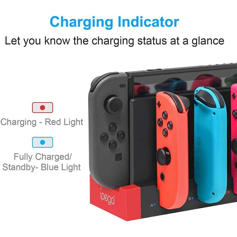Oplaadstation Nintendo switch Joycons