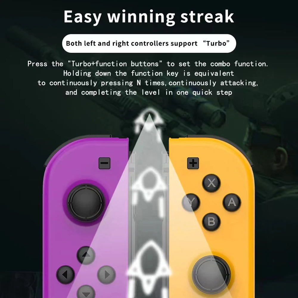 Joycons voor de Nintendo switch