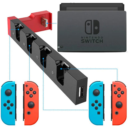 Oplaadstation Nintendo switch Joycons