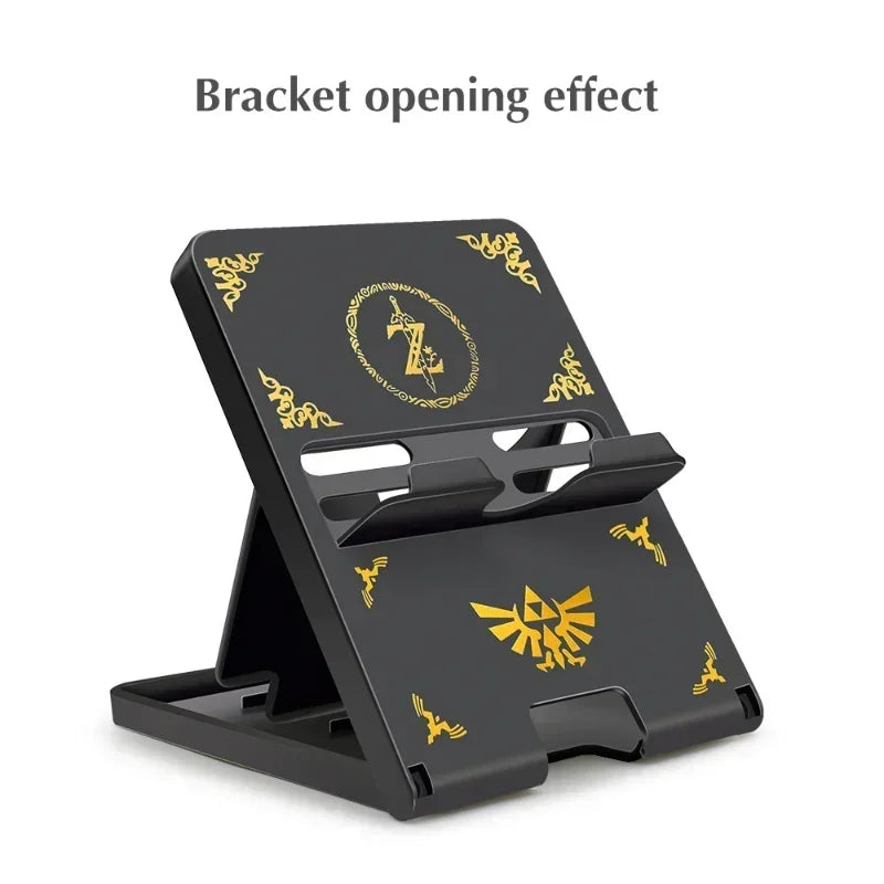 Zeldaes Tears of The Kingdom Switch Stand Bracket for Nintendo Switch OLED NS Holder Adjustable Stand Game Console Accessorie