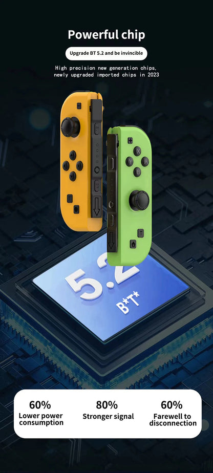 Joycons voor de Nintendo switch